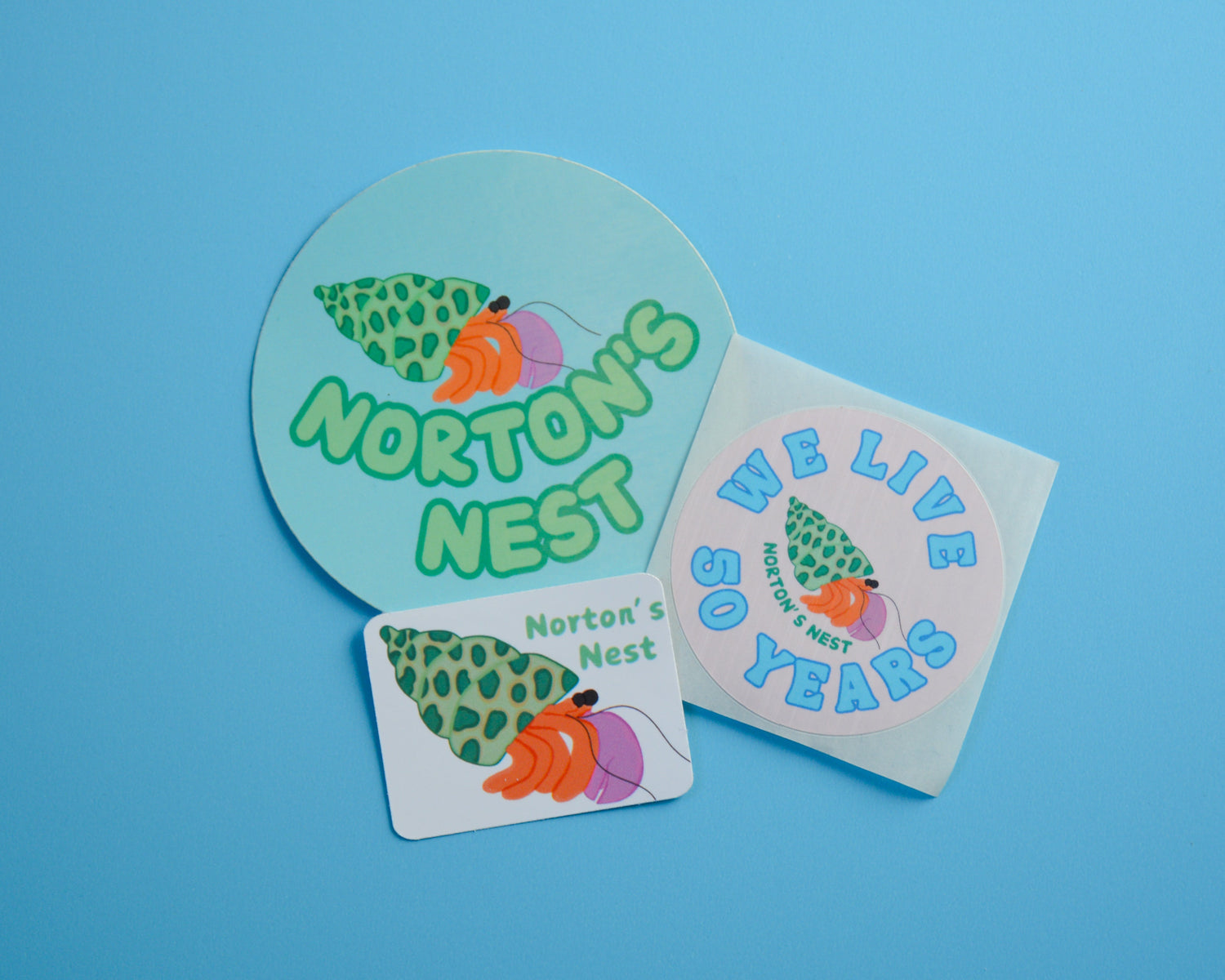 nortons-nest-stickers-merch-apparel-hermit-crab-bundle