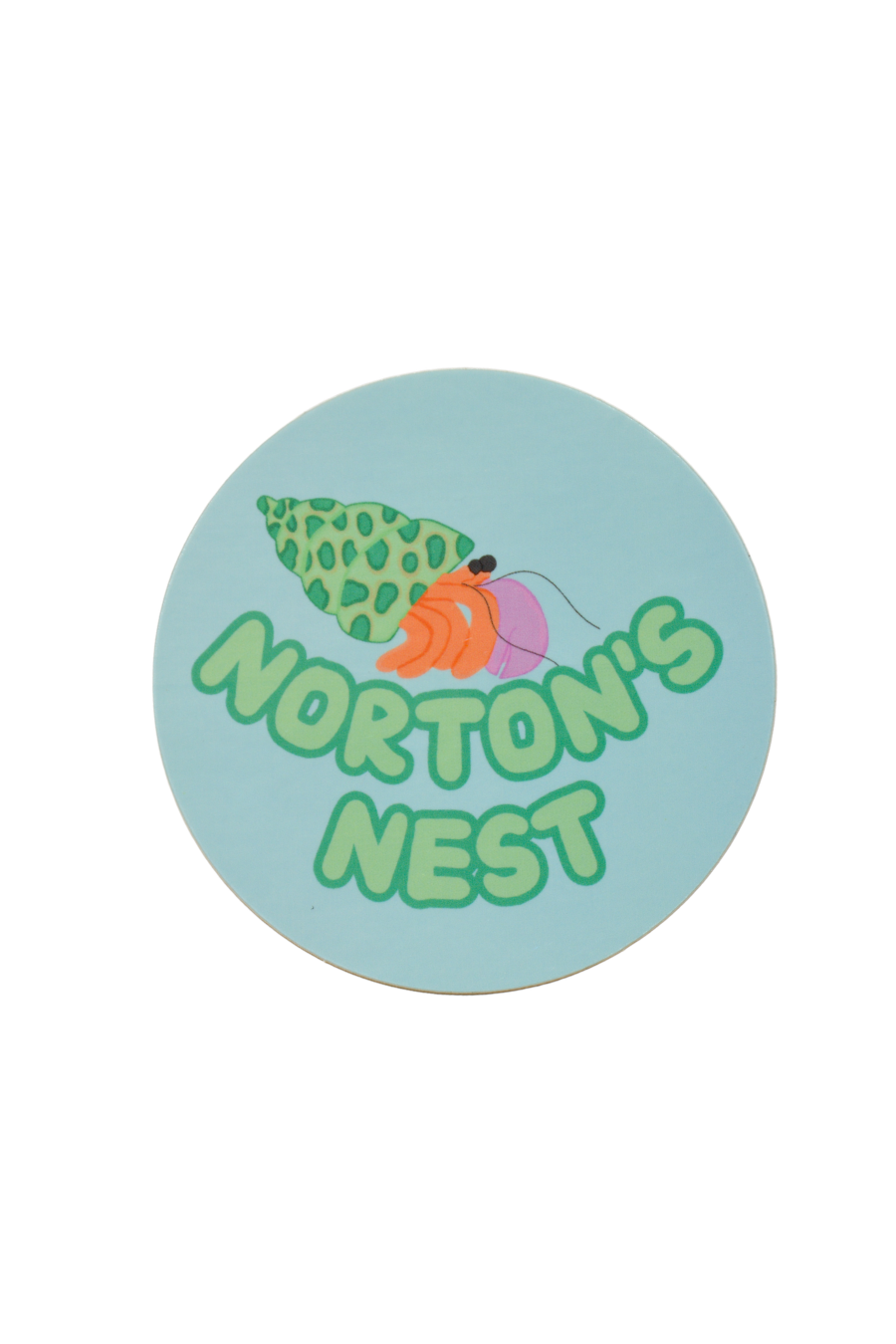 nortons-nest-hermit-crab-logo-sticker-blue-crab-pet-supplies